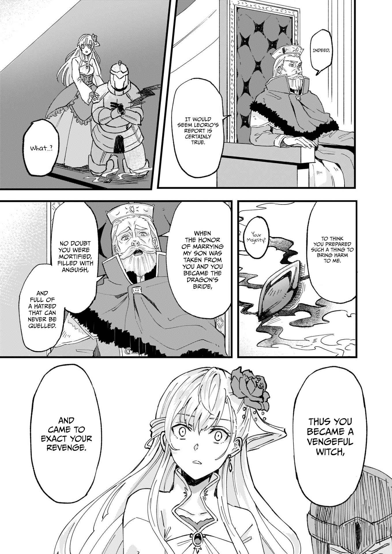 Page 8 Chapter 13 Imouto ni Konyakusha o Yuzure to Iwaremashita: Saikyou no Ryuu ni Kiniirarete Masaka no Oukoku Nottori?