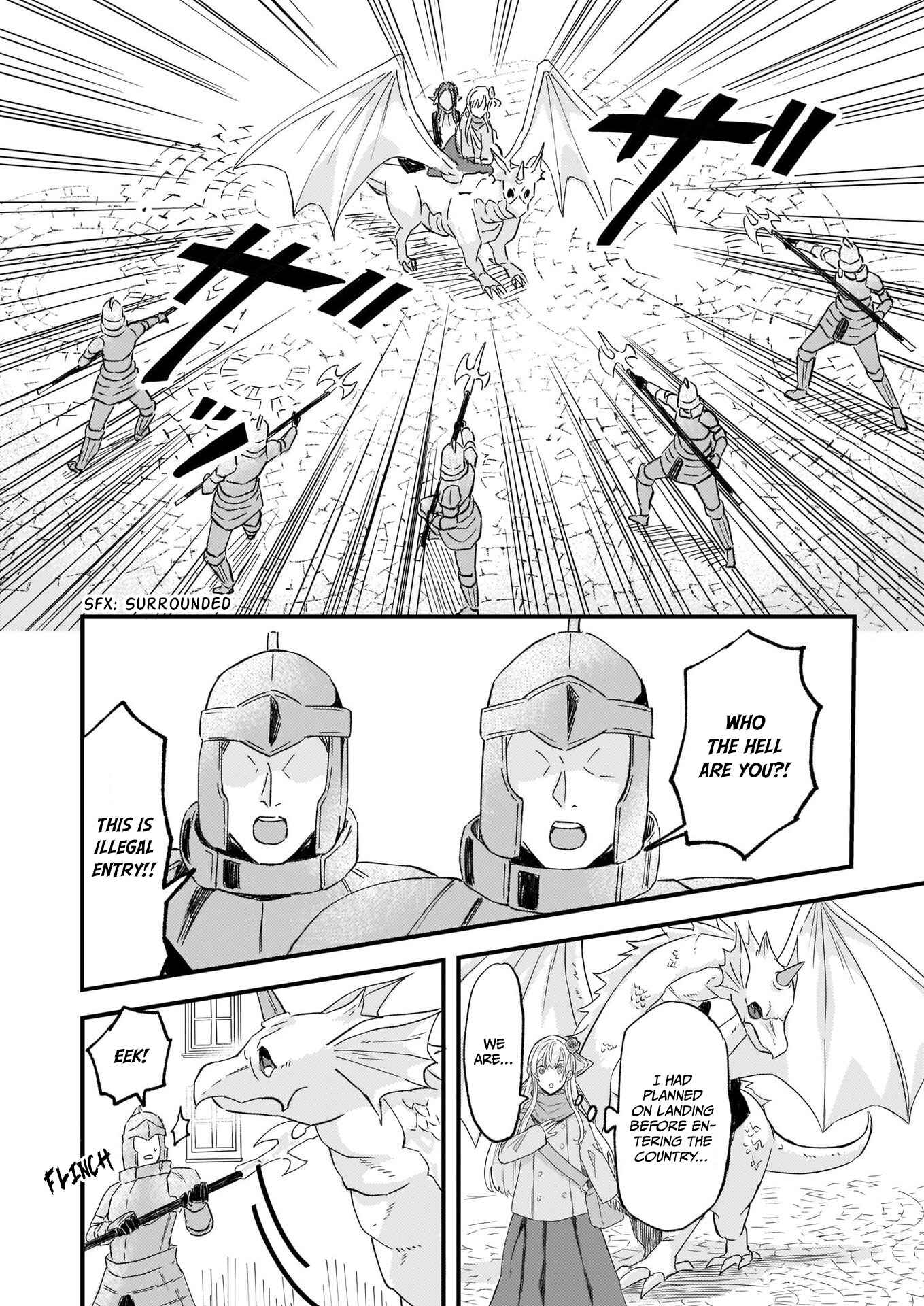 Page 4 Chapter 12 Imouto ni Konyakusha o Yuzure to Iwaremashita: Saikyou no Ryuu ni Kiniirarete Masaka no Oukoku Nottori?