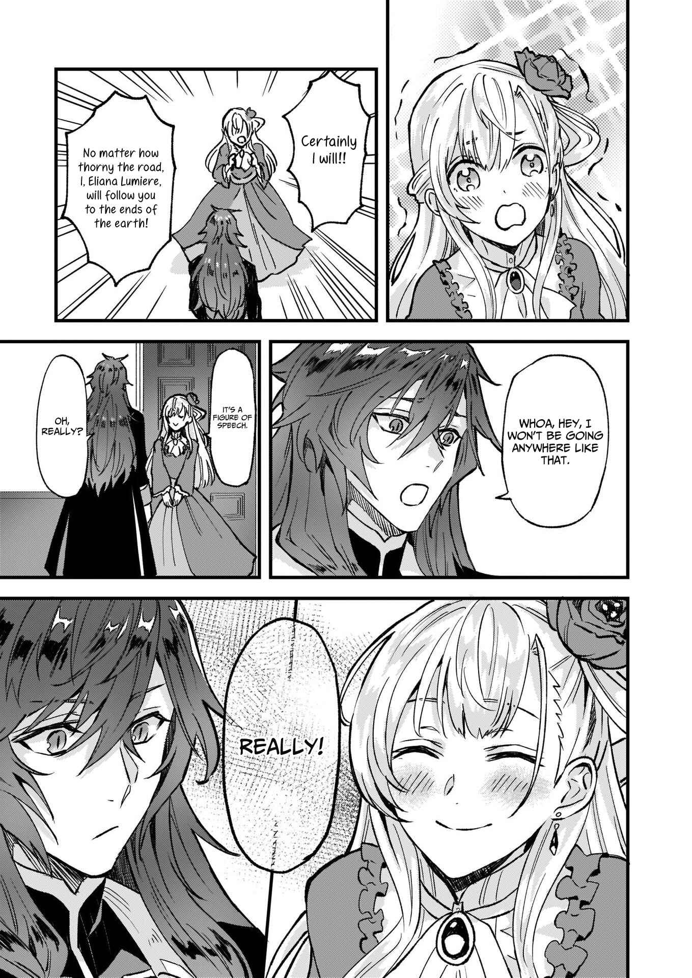 Page 18 Chapter 15 Imouto ni Konyakusha o Yuzure to Iwaremashita: Saikyou no Ryuu ni Kiniirarete Masaka no Oukoku Nottori?