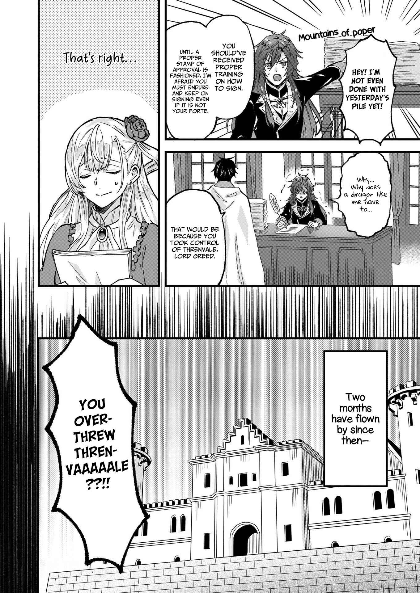 Page 7 Chapter 15 Imouto ni Konyakusha o Yuzure to Iwaremashita: Saikyou no Ryuu ni Kiniirarete Masaka no Oukoku Nottori?