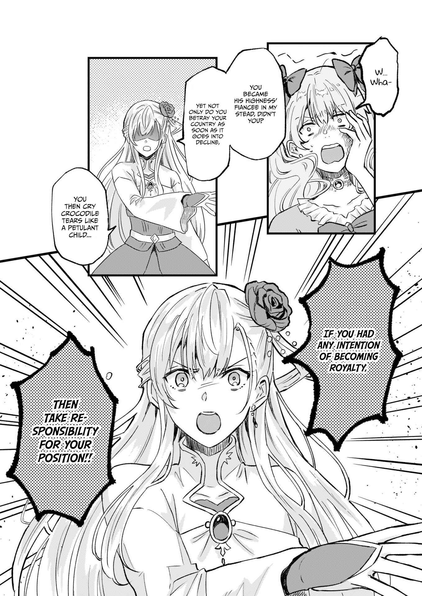 Page 24 Chapter 14 Imouto ni Konyakusha o Yuzure to Iwaremashita: Saikyou no Ryuu ni Kiniirarete Masaka no Oukoku Nottori?