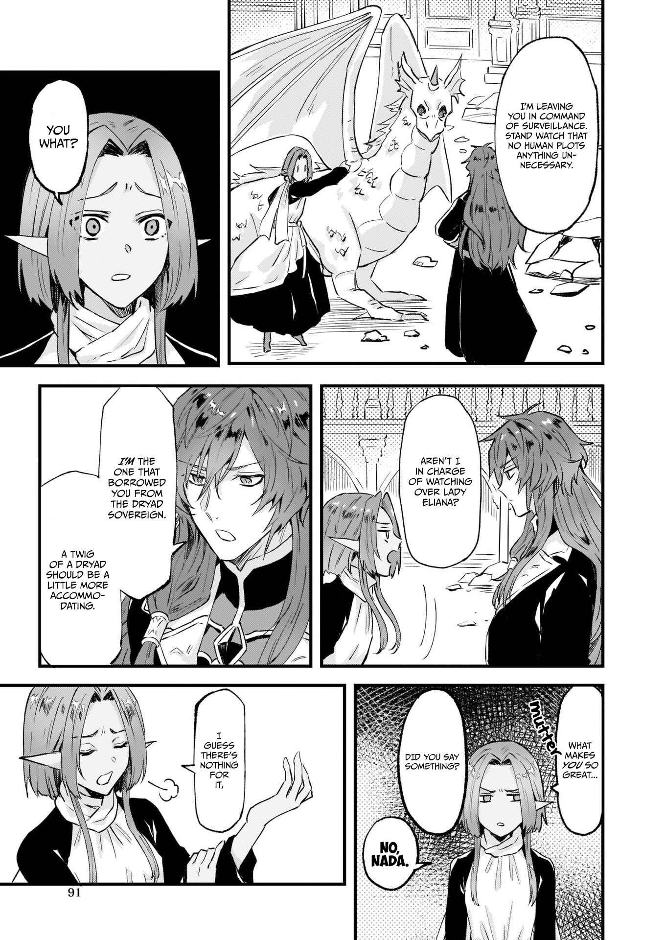 Page 27 Chapter 14 Imouto ni Konyakusha o Yuzure to Iwaremashita: Saikyou no Ryuu ni Kiniirarete Masaka no Oukoku Nottori?