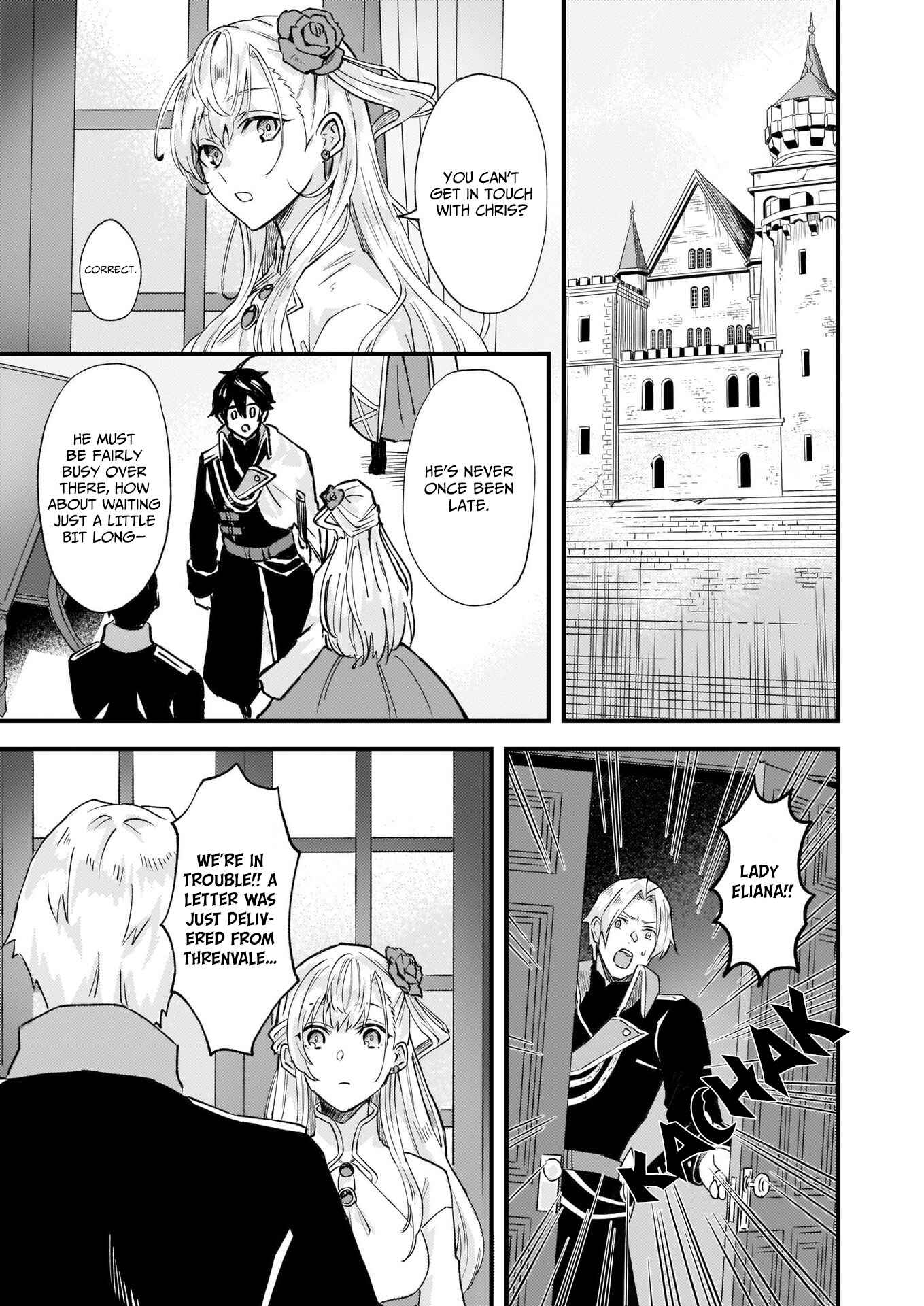 Page 22 Chapter 17 Imouto ni Konyakusha o Yuzure to Iwaremashita: Saikyou no Ryuu ni Kiniirarete Masaka no Oukoku Nottori?