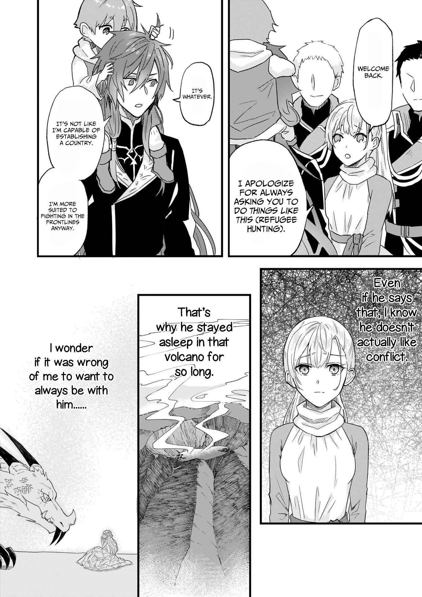 Page 12 Chapter 10 Imouto ni Konyakusha o Yuzure to Iwaremashita: Saikyou no Ryuu ni Kiniirarete Masaka no Oukoku Nottori?