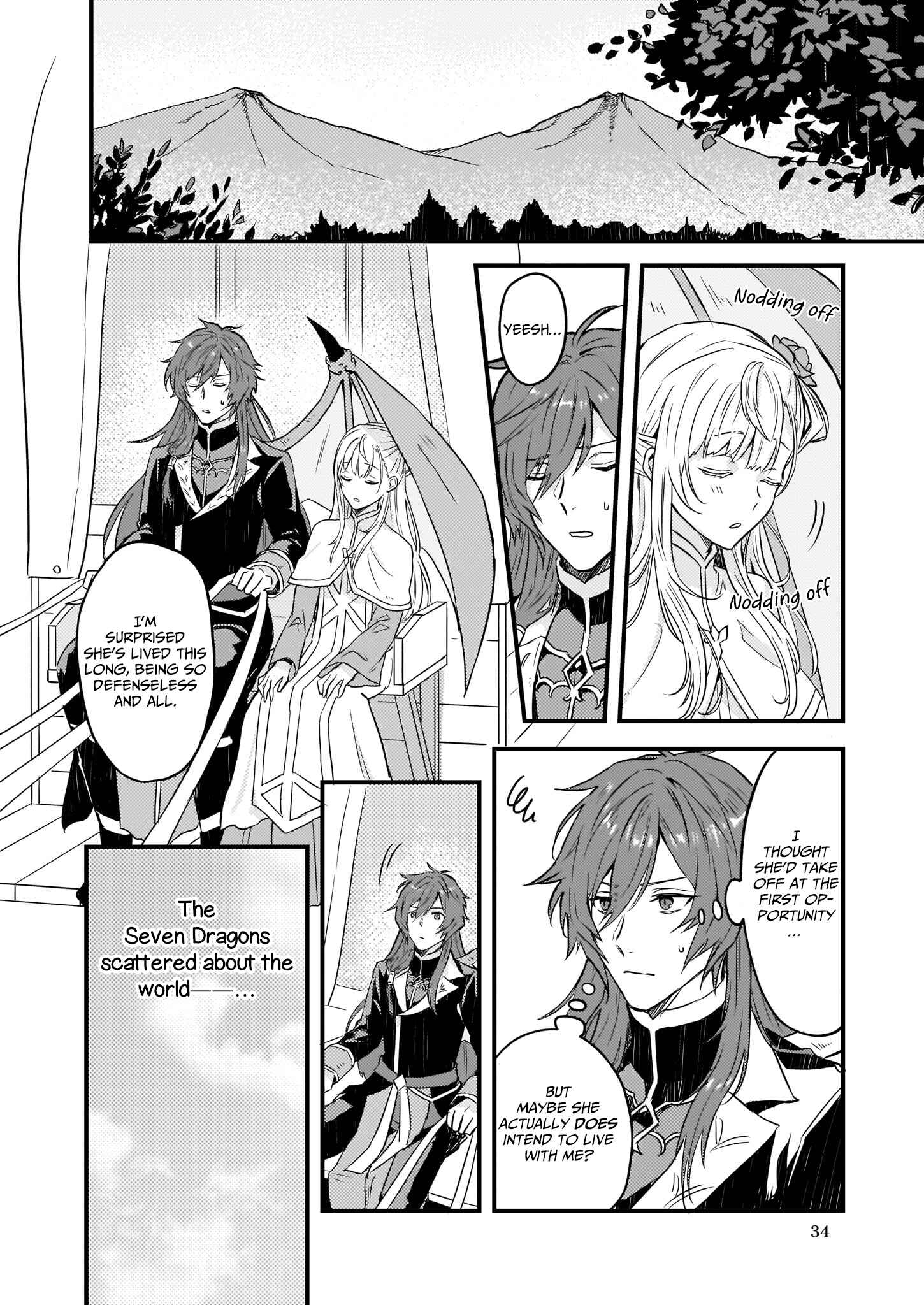 Page 11 Chapter 4 Imouto ni Konyakusha o Yuzure to Iwaremashita: Saikyou no Ryuu ni Kiniirarete Masaka no Oukoku Nottori?