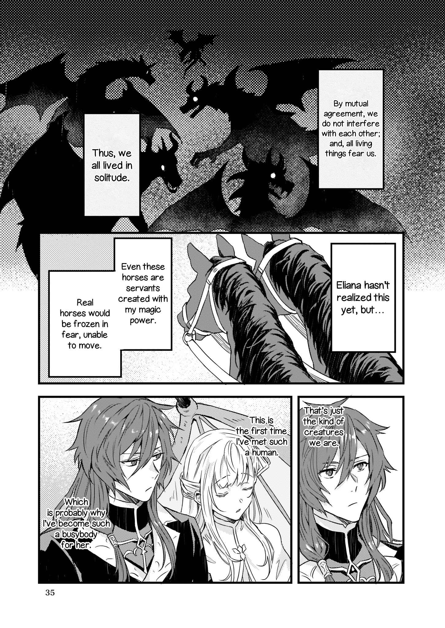 Page 12 Chapter 4 Imouto ni Konyakusha o Yuzure to Iwaremashita: Saikyou no Ryuu ni Kiniirarete Masaka no Oukoku Nottori?