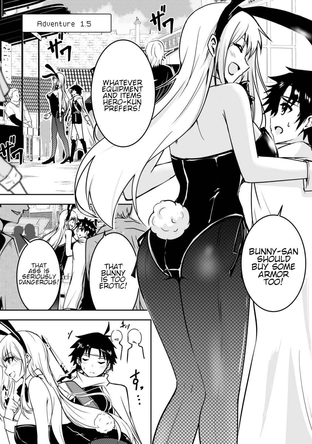 Page 1 Chapter 1.5 Yuusha-kun wa Tabidatenai