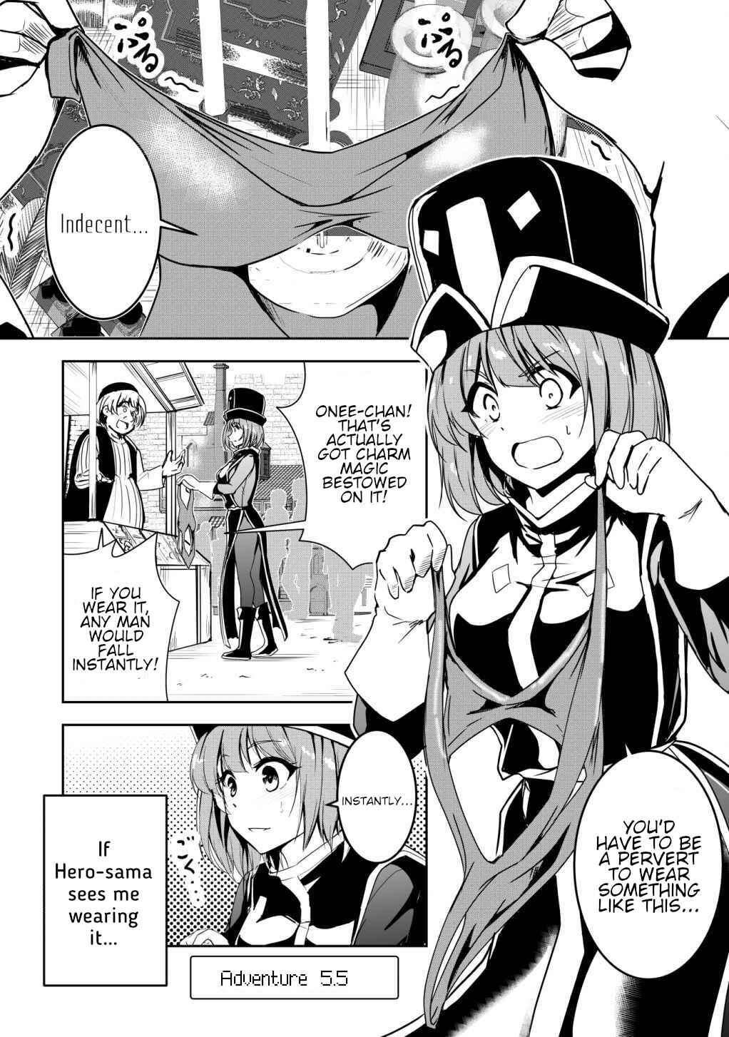 Page 1 Chapter 5.5 Yuusha-kun wa Tabidatenai