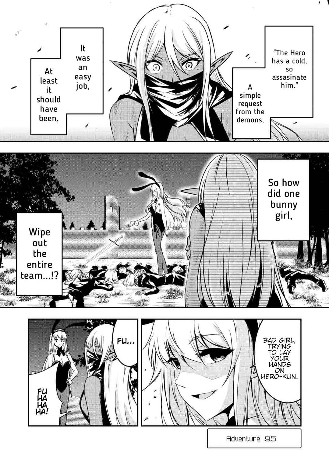 Page 1 Chapter 9.5 Yuusha-kun wa Tabidatenai