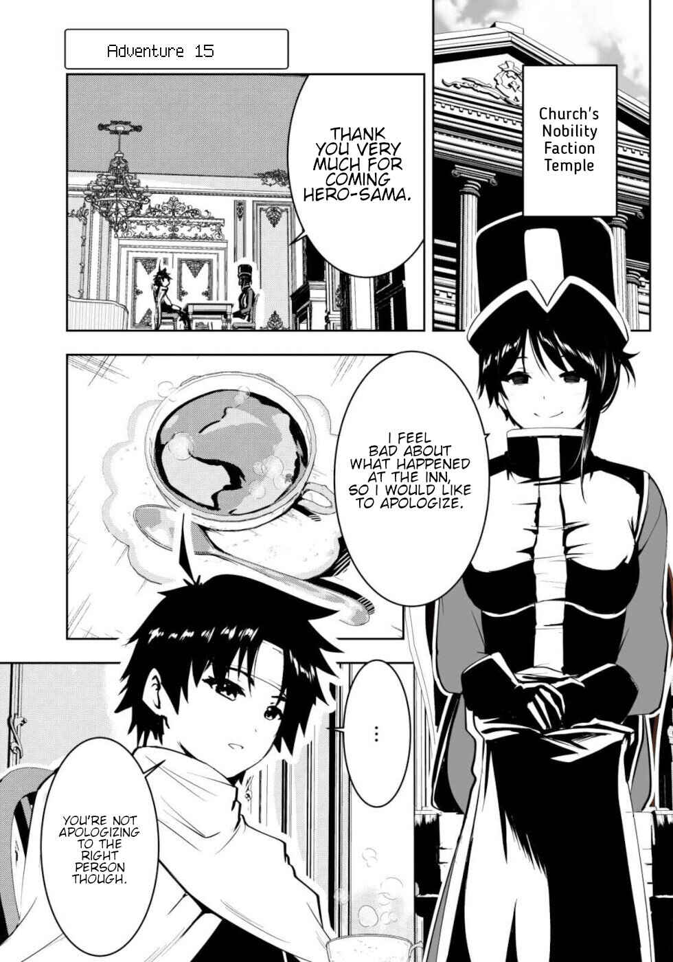 Page 1 Chapter 15 Yuusha-kun wa Tabidatenai
