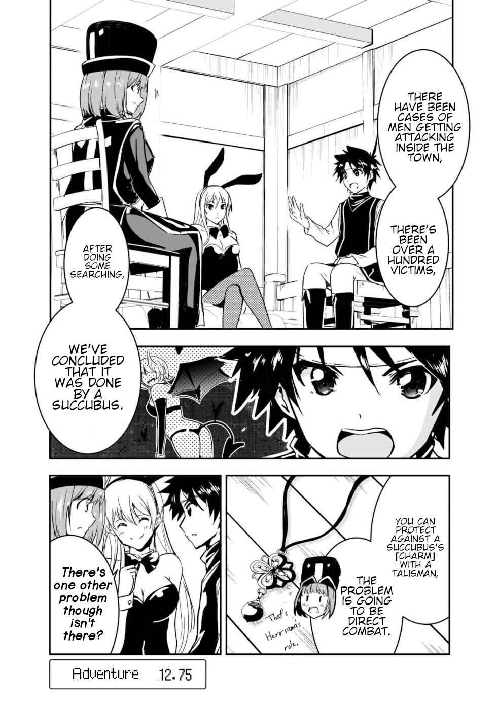 Page 1 Chapter 12.75 Yuusha-kun wa Tabidatenai