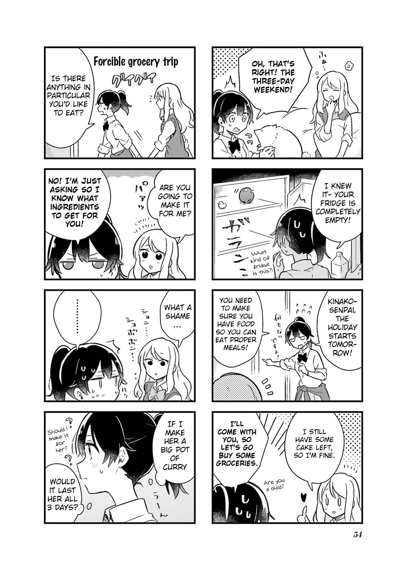 Page 8 Chapter 5 Senpai ga Oyobidesu!