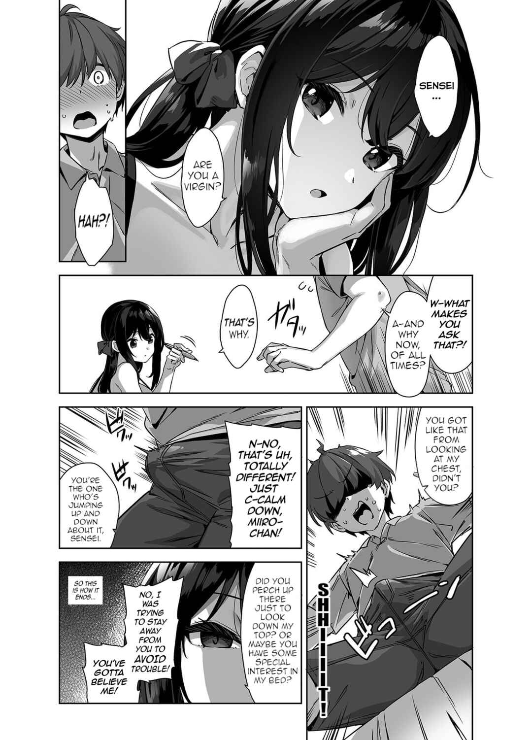 Page 12 Chapter 1 Natsu to Inaka to Yuuwaku Shite Kuru Dekkai Oshiego