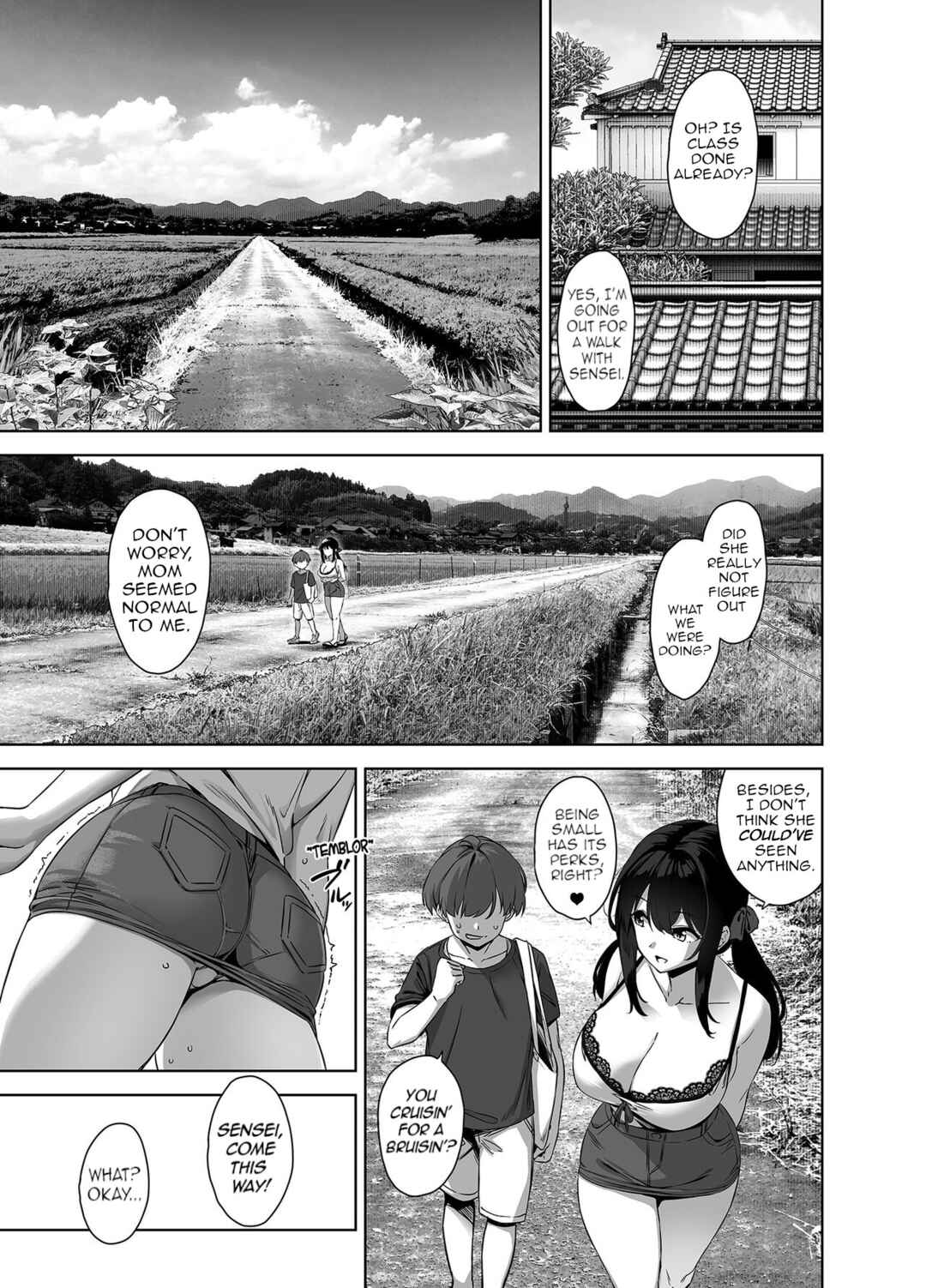Page 32 Chapter 1 Natsu to Inaka to Yuuwaku Shite Kuru Dekkai Oshiego