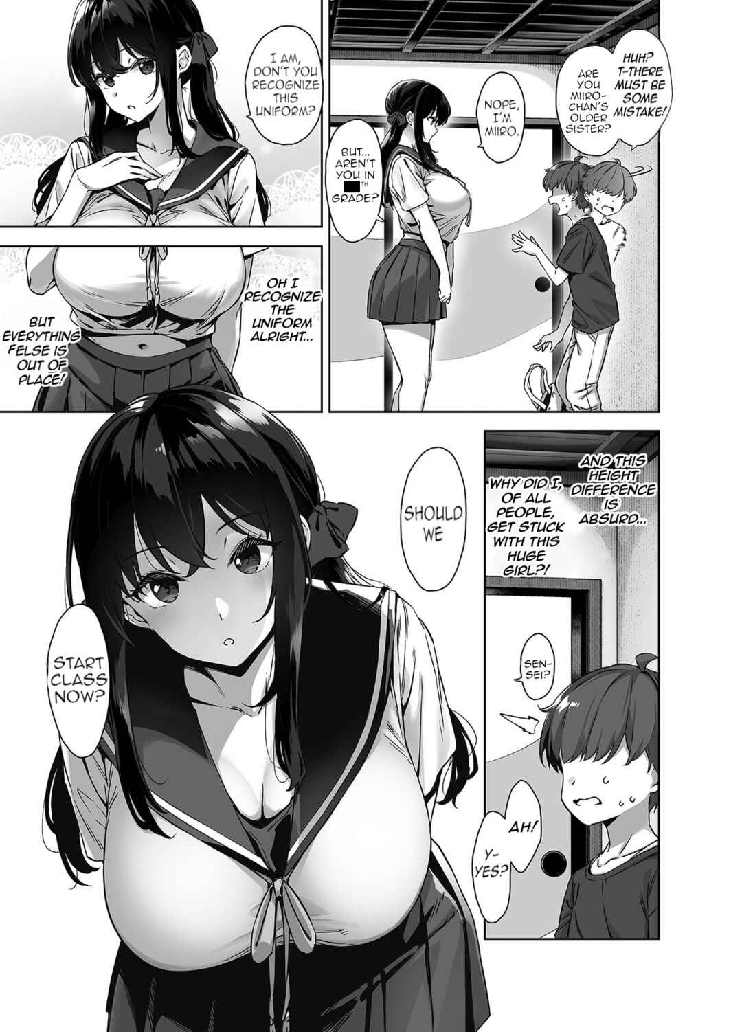 Page 6 Chapter 1 Natsu to Inaka to Yuuwaku Shite Kuru Dekkai Oshiego