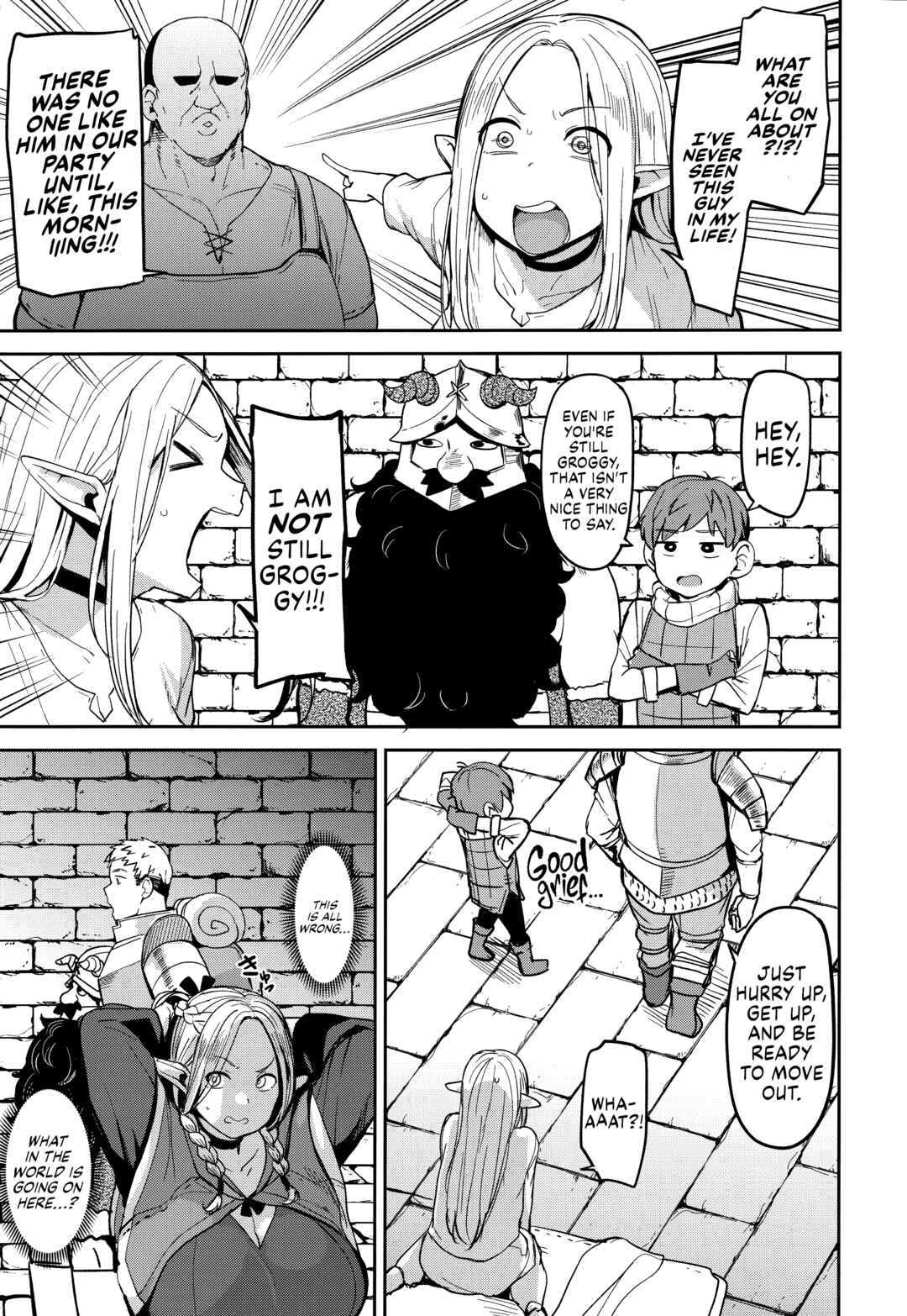 Page 4 Chapter Unknown_906e Dungeon Meshi - Chin Ochi Donkusa Elf