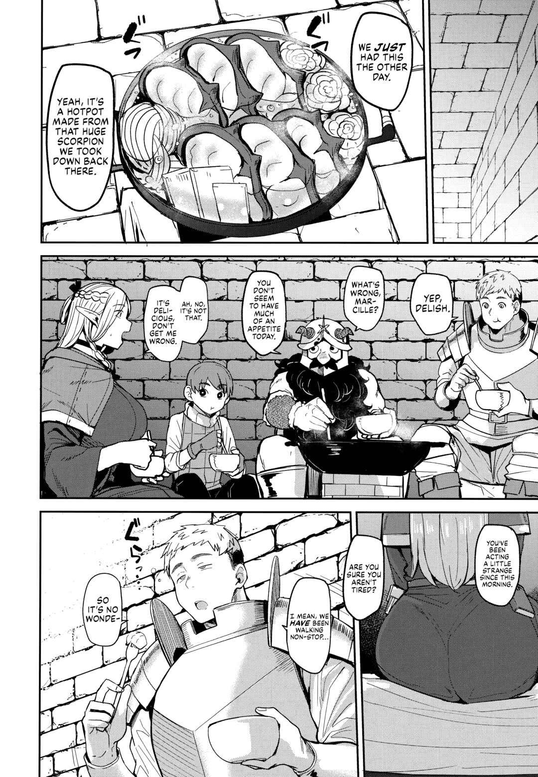 Page 7 Chapter Unknown_906e Dungeon Meshi - Chin Ochi Donkusa Elf