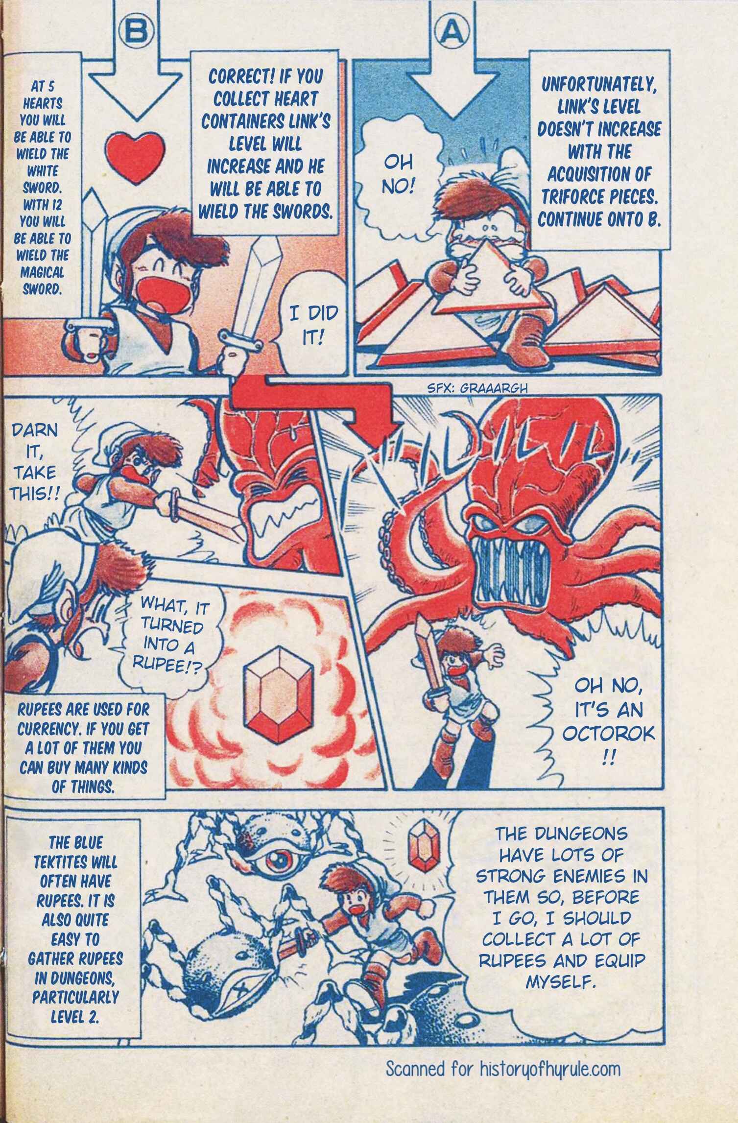 Page 4 Chapter Unknown_6a6a NES Manga: The Legend of Zelda