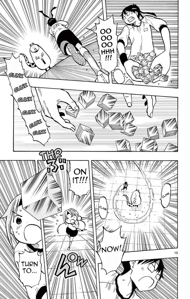 Page 13 Chapter 61 Ponkotsu-chan Kenshouchuu