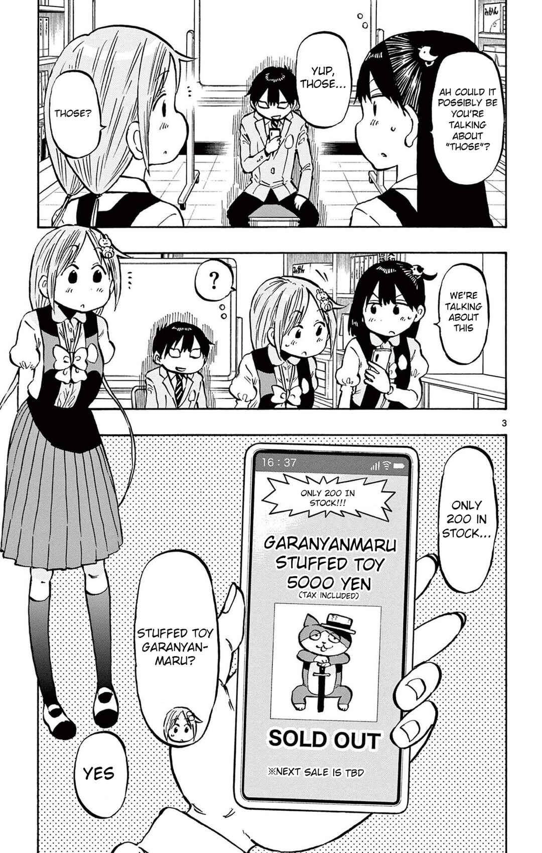 Page 3 Chapter 88 Ponkotsu-chan Kenshouchuu