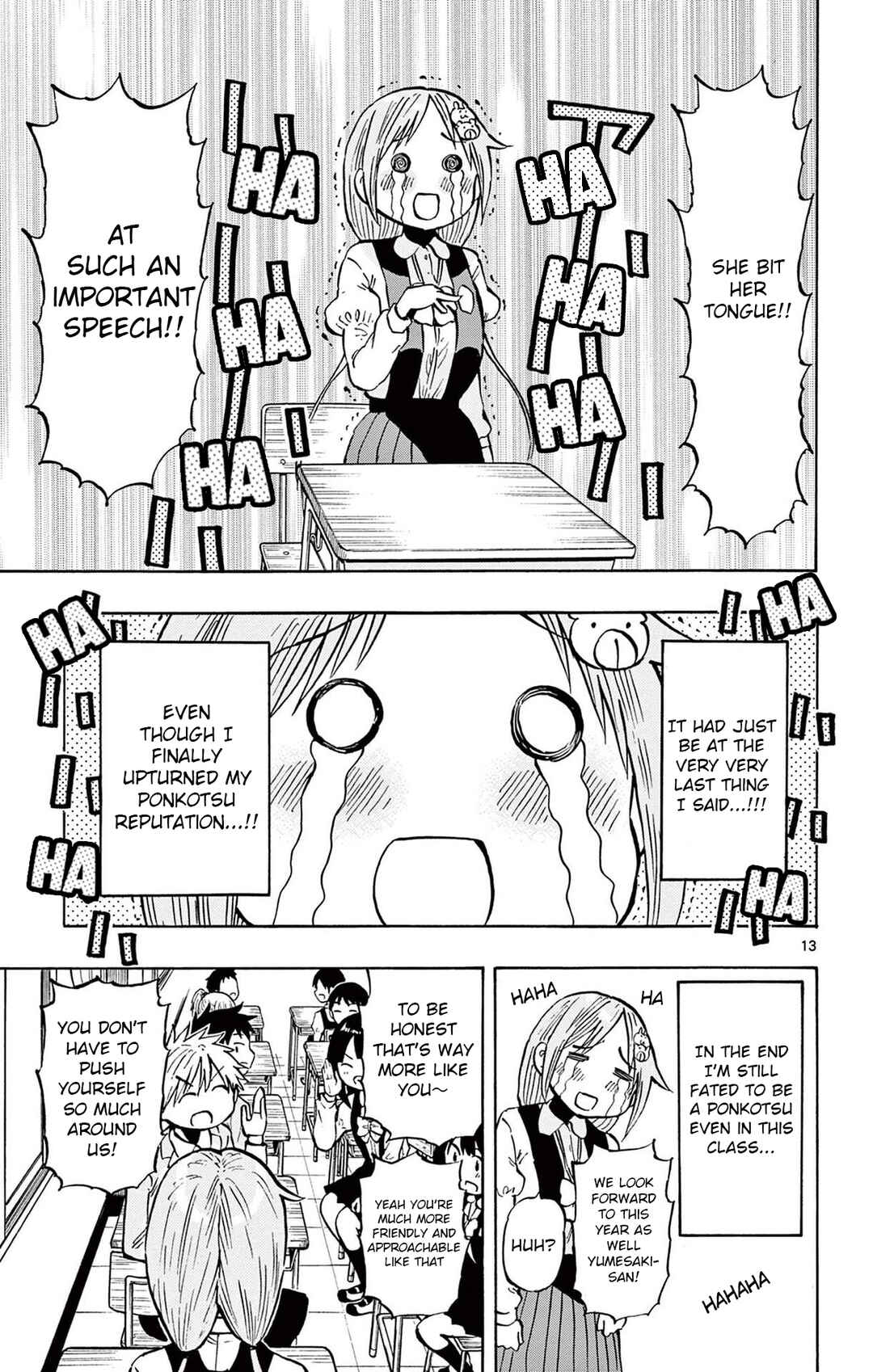 Page 13 Chapter 93 Ponkotsu-chan Kenshouchuu