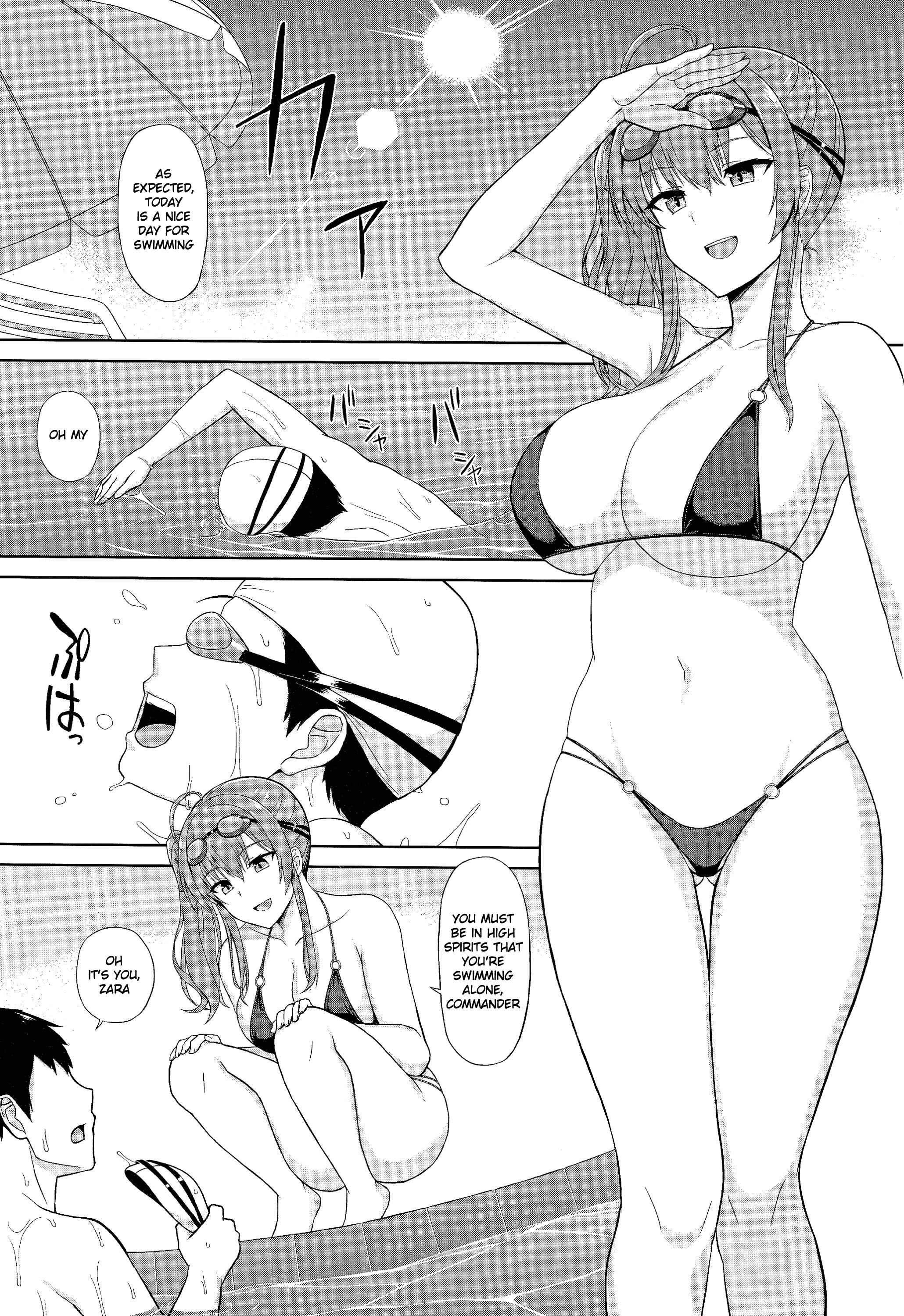 Page 2 Chapter Unknown_715f Azur Lane - Zara and Poolside Charm (Doujinshi)