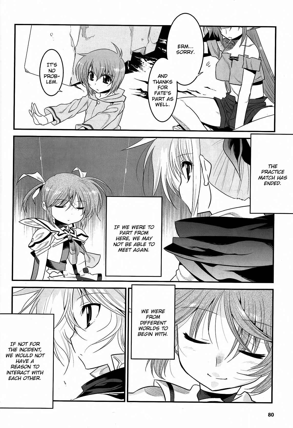 Page 4 Chapter 15 Mahou Shoujo Lyrical Nanoha Movie 1st the Comics