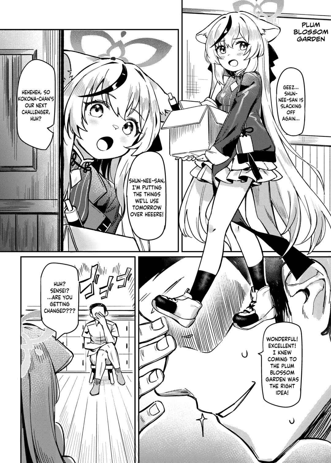 Page 9 Chapter Unknown_3b0d Blue Archive - Enlightened teacher ~Plum Blossom Garden~ (Doujinshi)