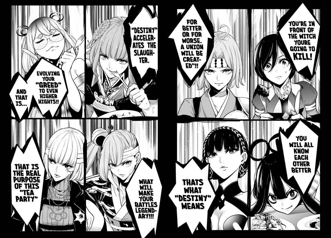 Page 18 Chapter 43 Majo Taisen - 32-nin no Isai no Majo wa Koroshiau