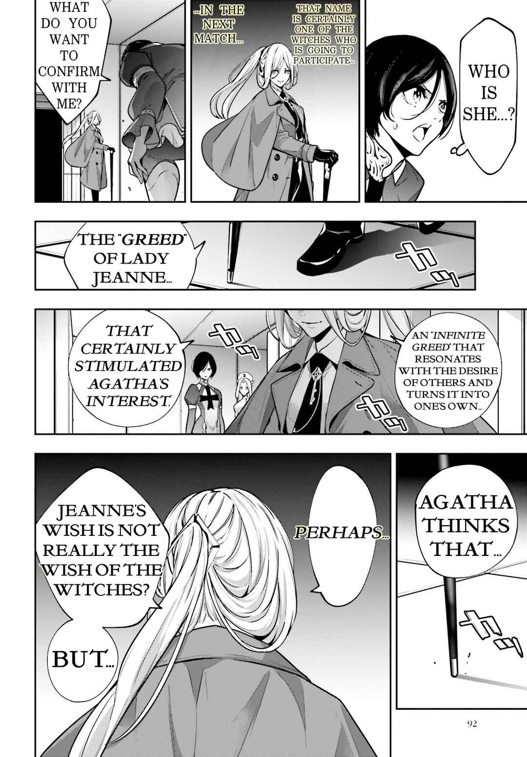 Page 8 Chapter 43 Majo Taisen - 32-nin no Isai no Majo wa Koroshiau