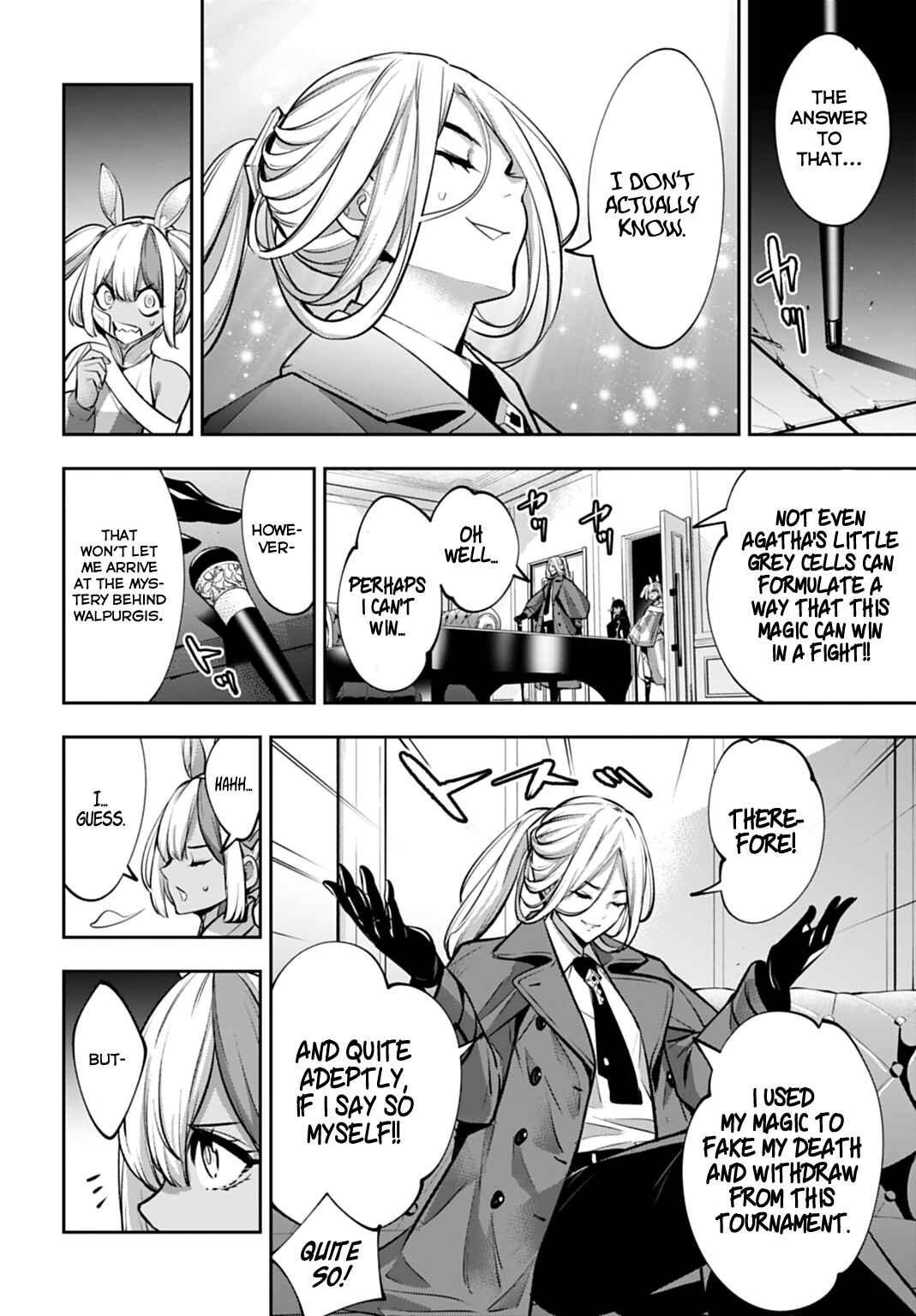 Page 16 Chapter 57 Majo Taisen - 32-nin no Isai no Majo wa Koroshiau