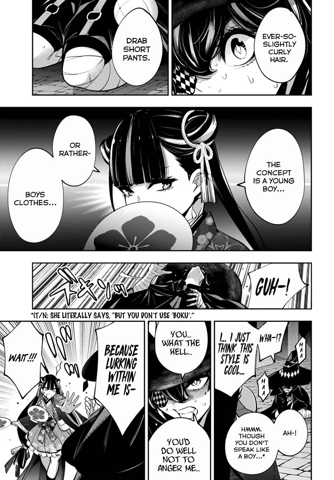 Page 21 Chapter 57 Majo Taisen - 32-nin no Isai no Majo wa Koroshiau