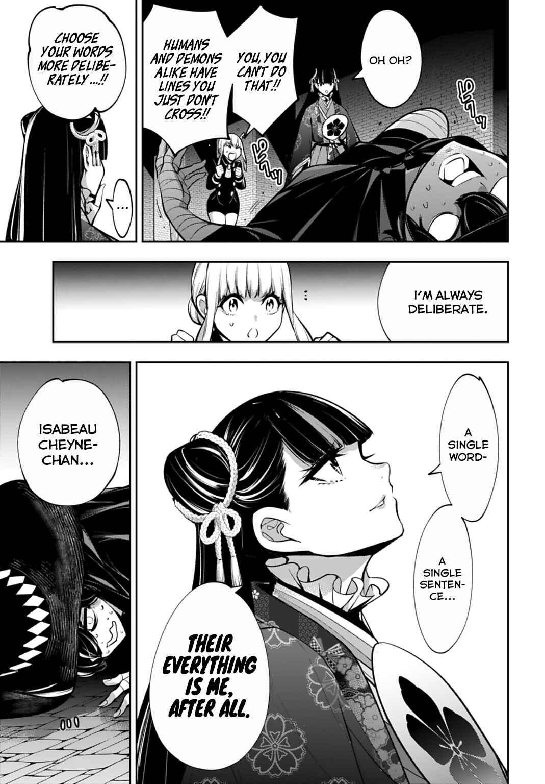 Page 23 Chapter 57 Majo Taisen - 32-nin no Isai no Majo wa Koroshiau