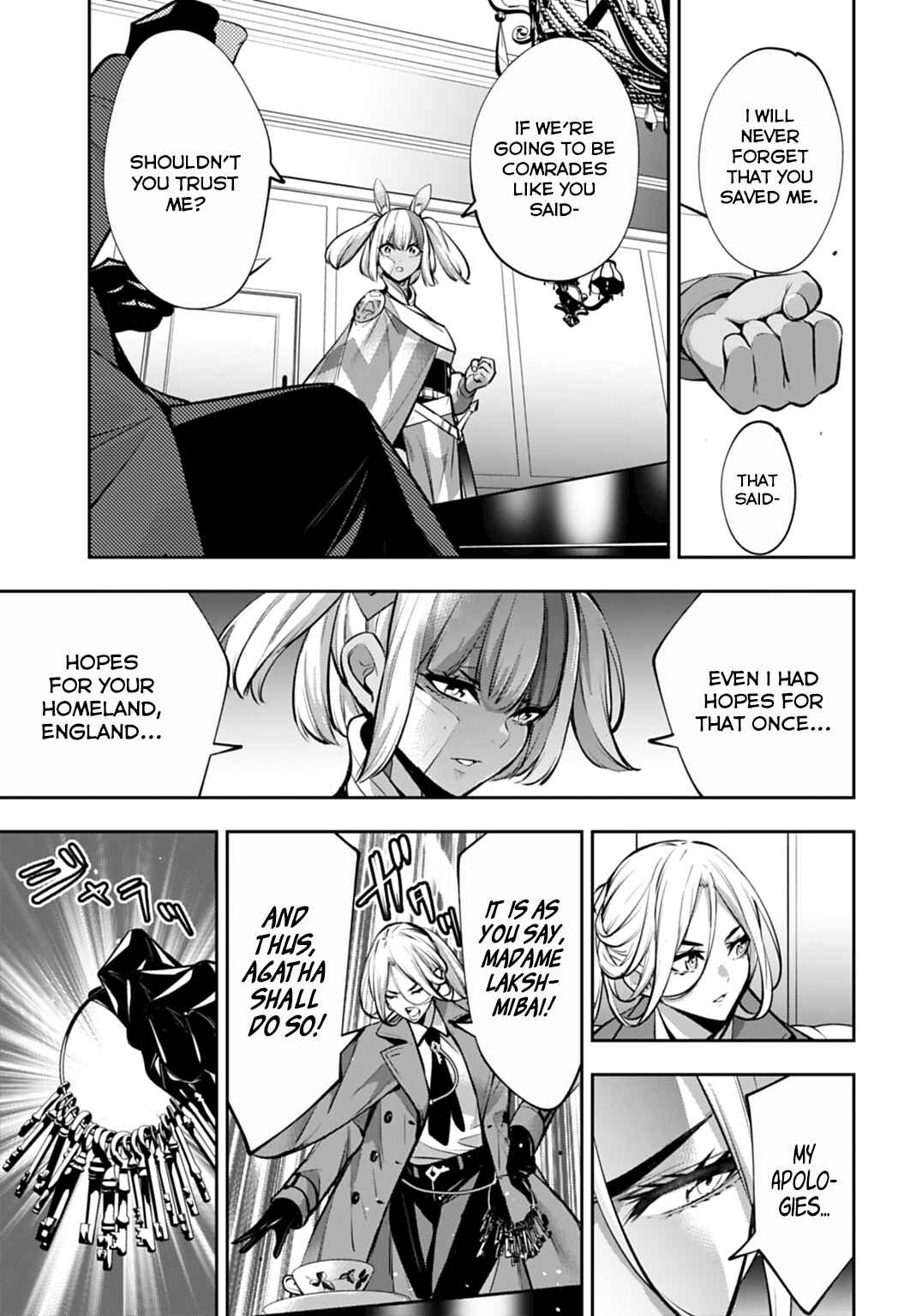 Page 5 Chapter 57 Majo Taisen - 32-nin no Isai no Majo wa Koroshiau