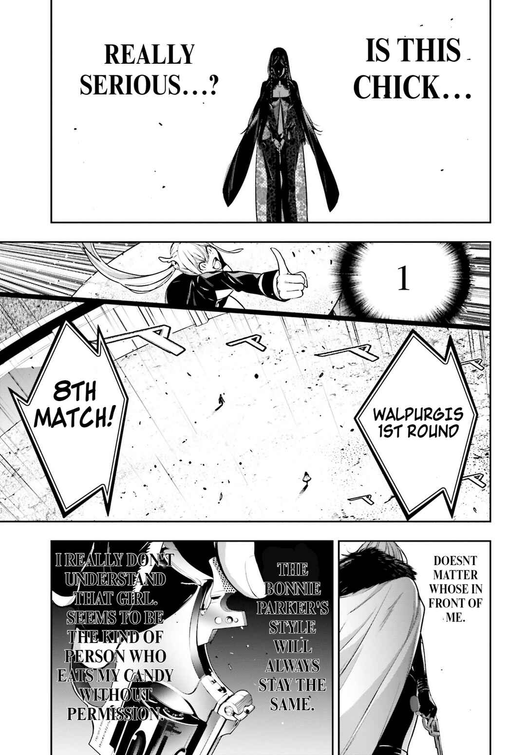 Page 14 Chapter 38 Majo Taisen - 32-nin no Isai no Majo wa Koroshiau