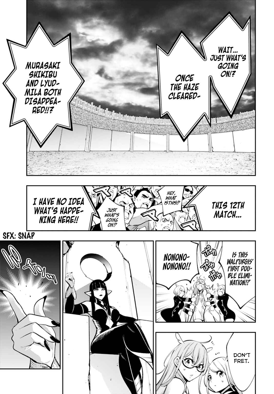 Page 19 Chapter 58 Majo Taisen - 32-nin no Isai no Majo wa Koroshiau