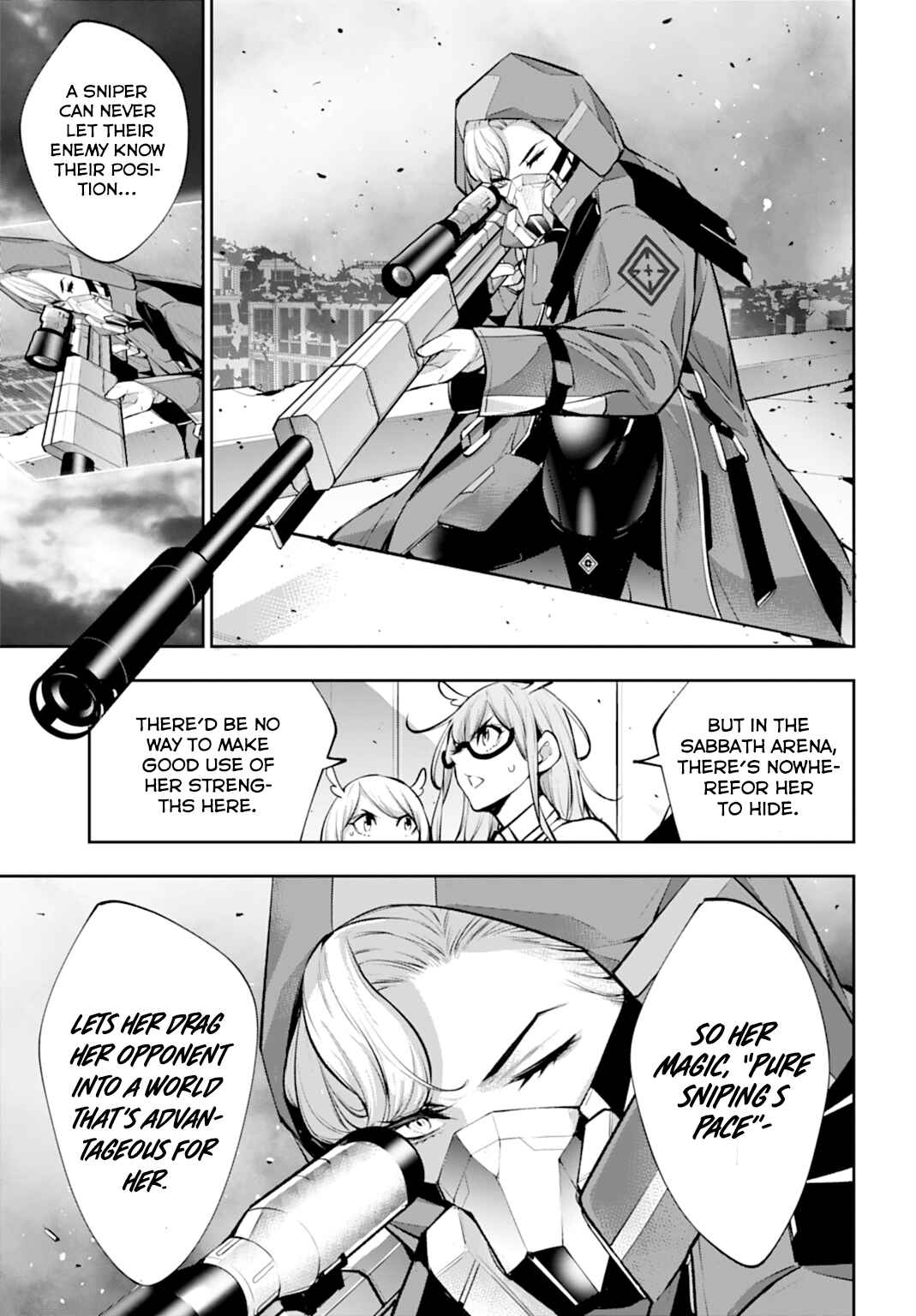 Page 23 Chapter 58 Majo Taisen - 32-nin no Isai no Majo wa Koroshiau