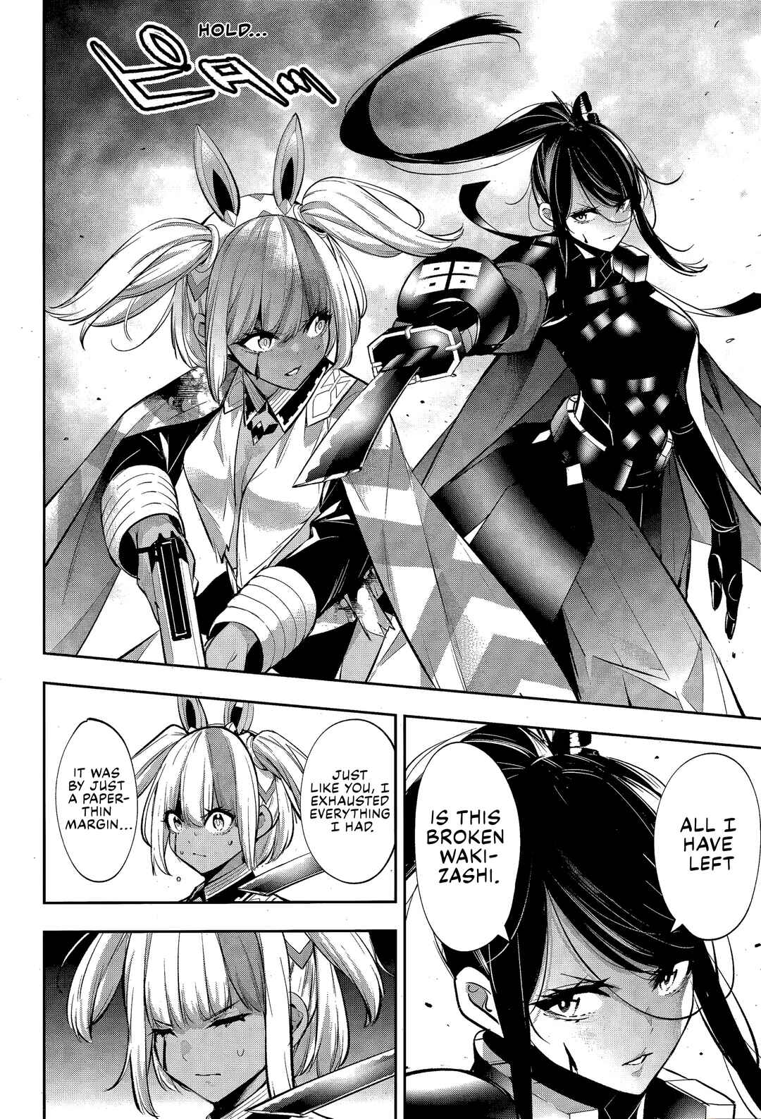 Page 34 Chapter 55 Majo Taisen - 32-nin no Isai no Majo wa Koroshiau