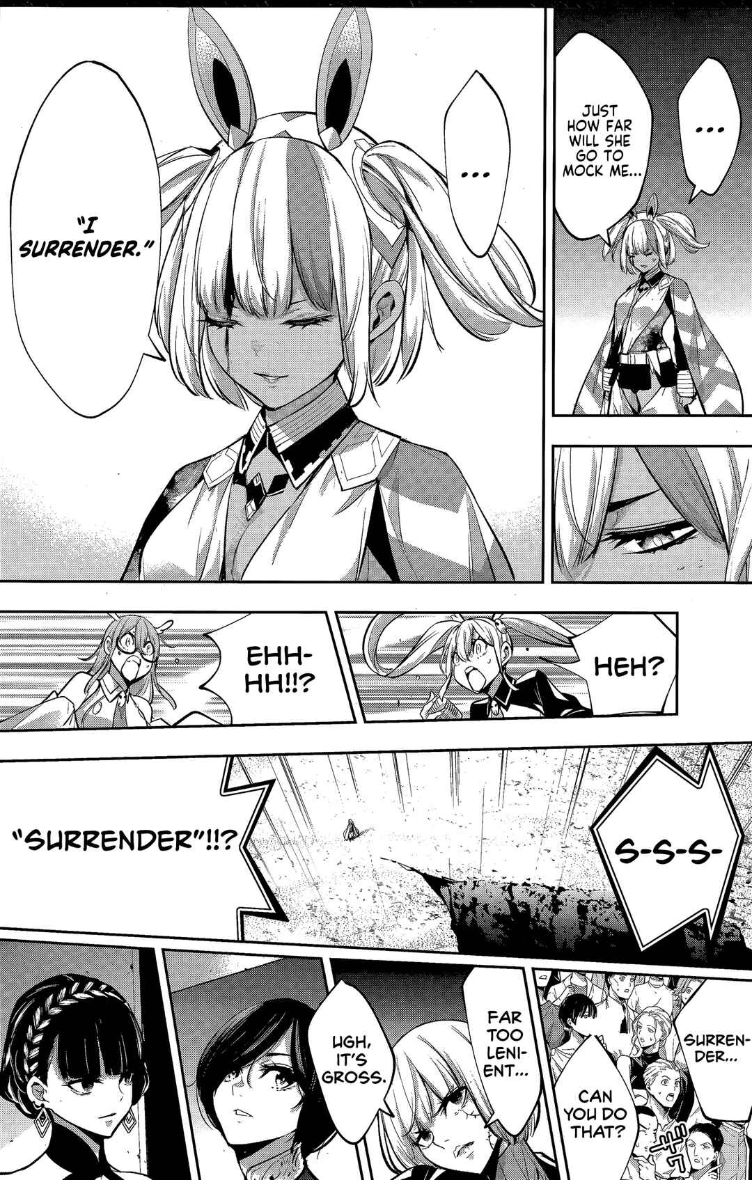 Page 38 Chapter 55 Majo Taisen - 32-nin no Isai no Majo wa Koroshiau