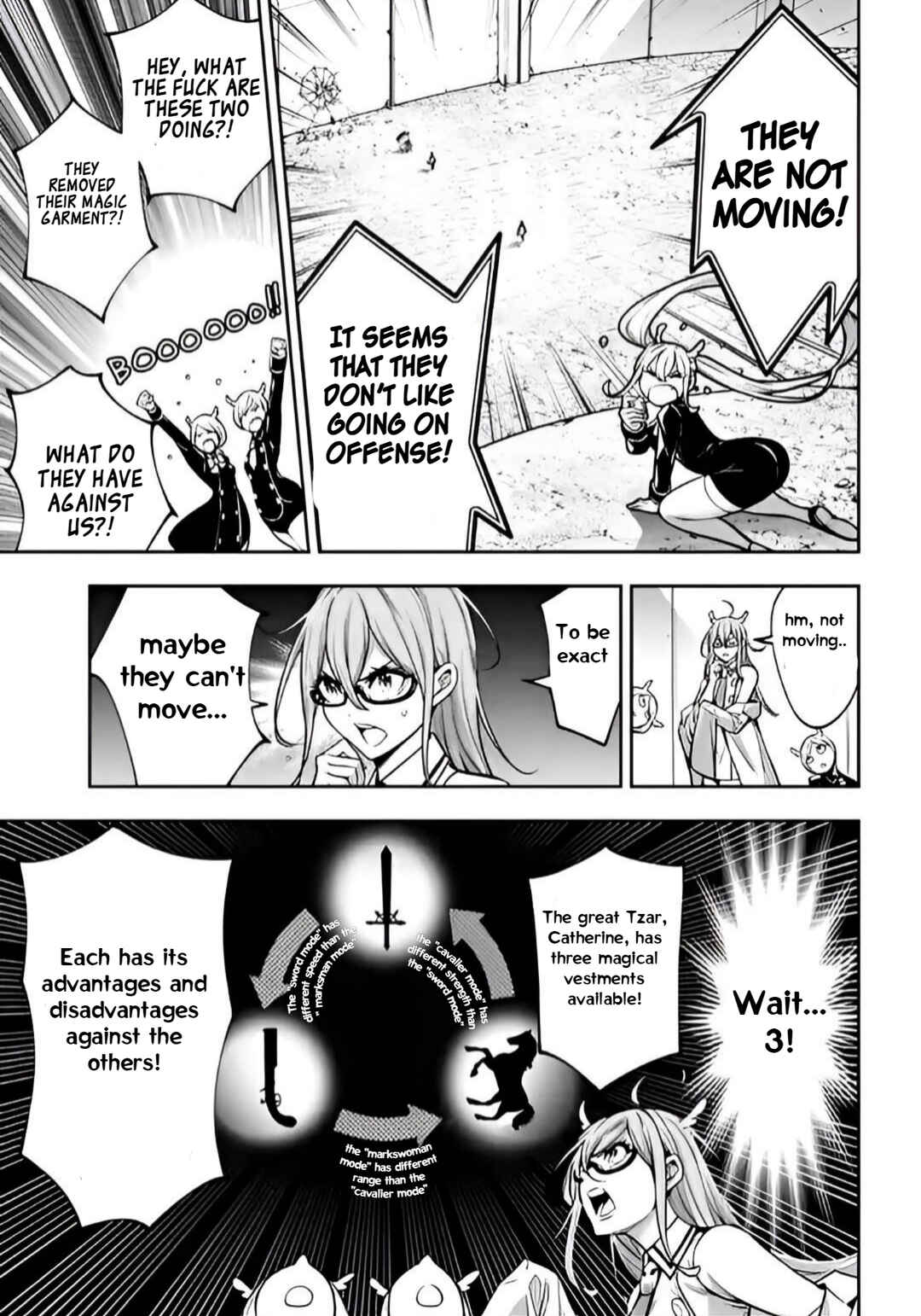 Page 17 Chapter 25 Majo Taisen - 32-nin no Isai no Majo wa Koroshiau