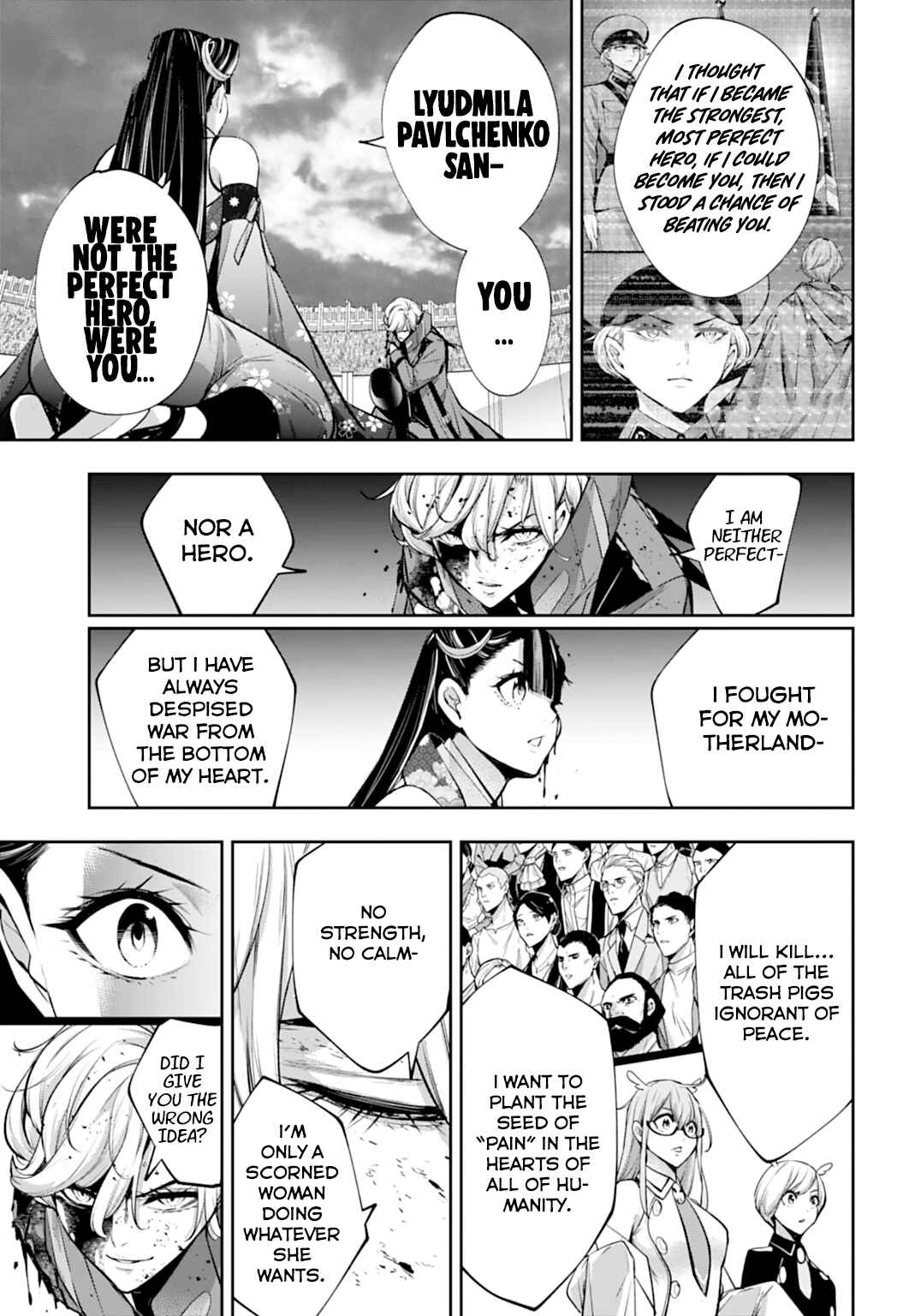 Page 36 Chapter 62 Majo Taisen - 32-nin no Isai no Majo wa Koroshiau