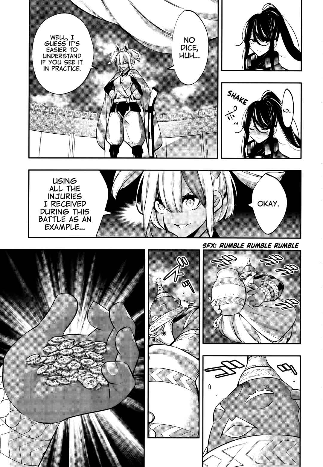 Page 25 Chapter 53 Majo Taisen - 32-nin no Isai no Majo wa Koroshiau