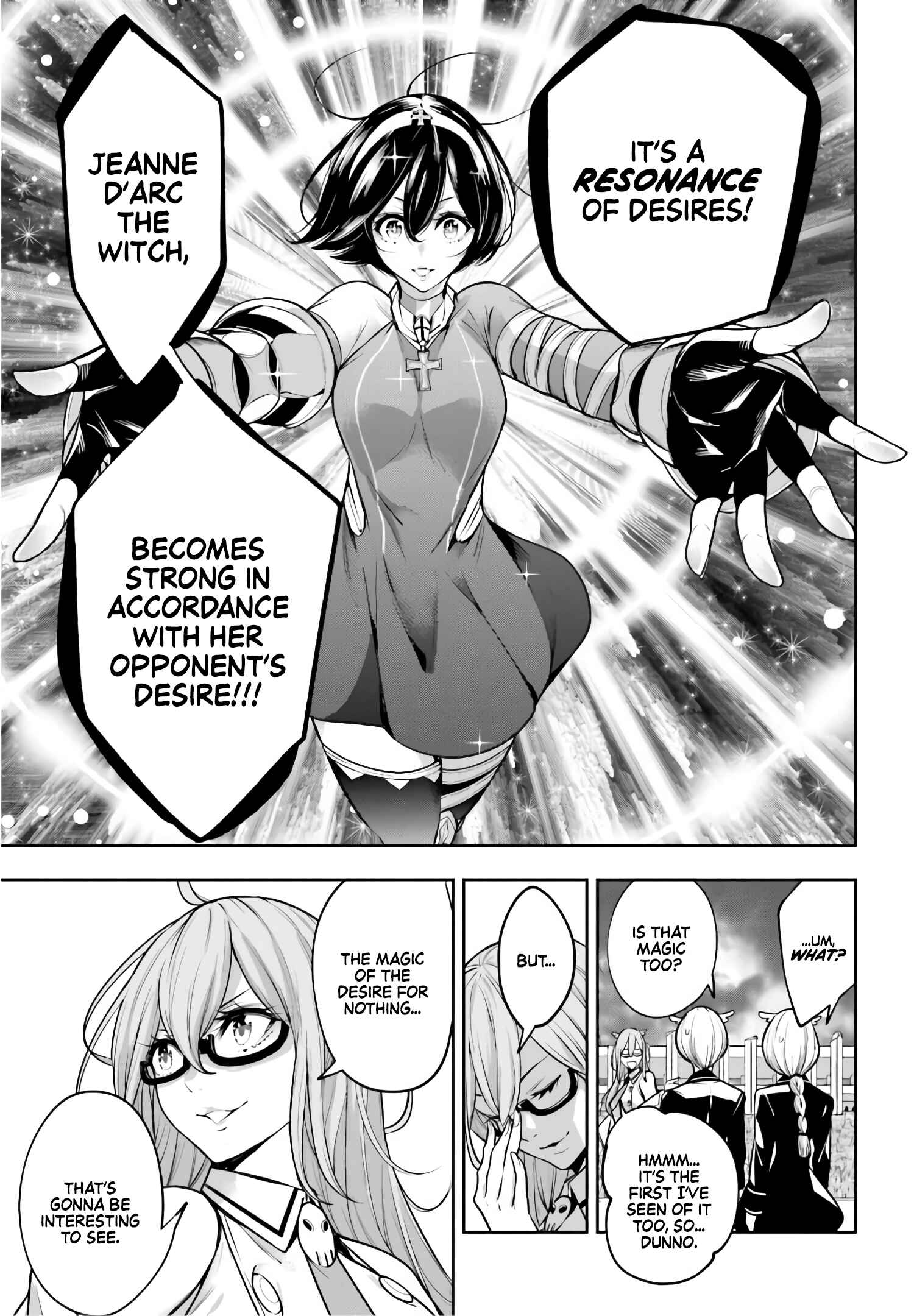 Page 11 Chapter 10 Majo Taisen - 32-nin no Isai no Majo wa Koroshiau