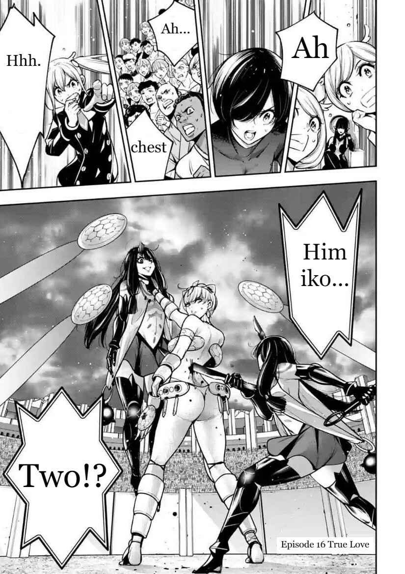 Page 1 Chapter 16 Majo Taisen - 32-nin no Isai no Majo wa Koroshiau