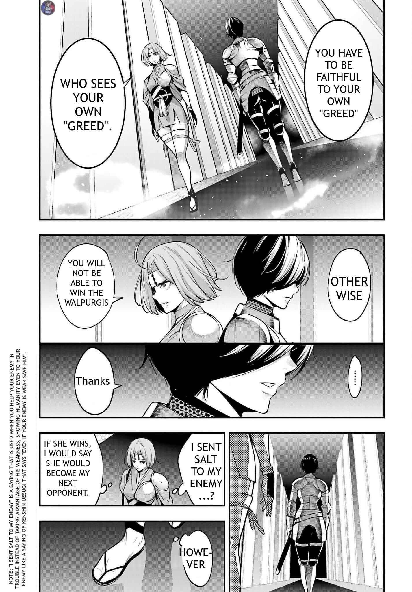 Page 17 Chapter 6 Majo Taisen - 32-nin no Isai no Majo wa Koroshiau