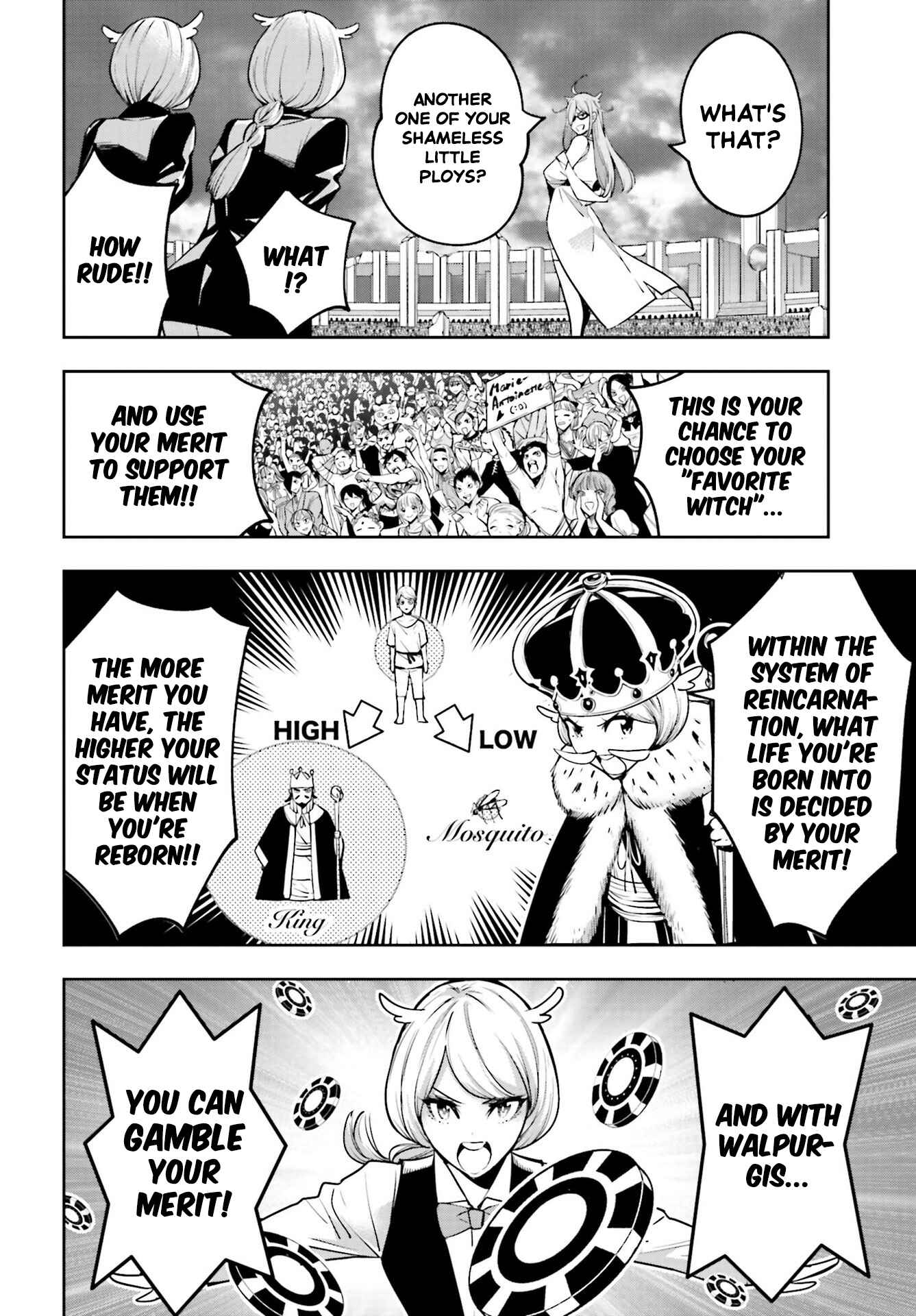 Page 22 Chapter 12 Majo Taisen - 32-nin no Isai no Majo wa Koroshiau