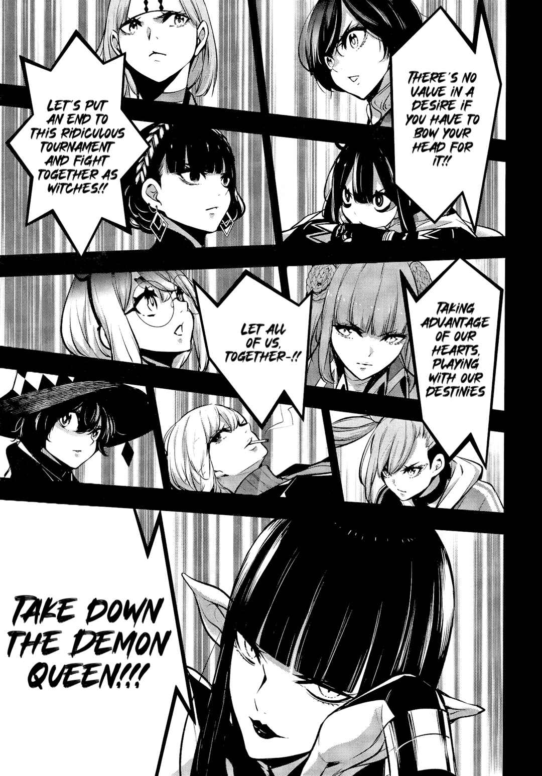 Page 37 Chapter 54 Majo Taisen - 32-nin no Isai no Majo wa Koroshiau