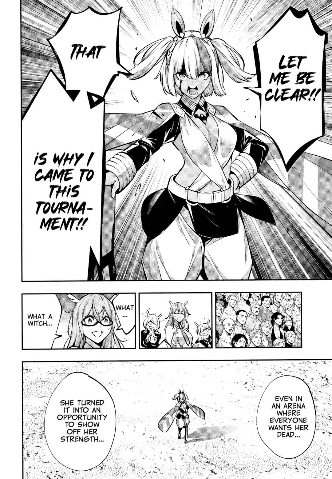 Page 38 Chapter 54 Majo Taisen - 32-nin no Isai no Majo wa Koroshiau