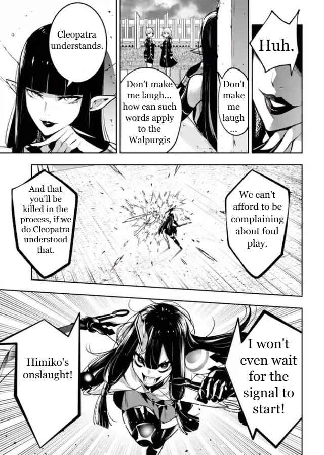Page 31 Chapter 13 Majo Taisen - 32-nin no Isai no Majo wa Koroshiau