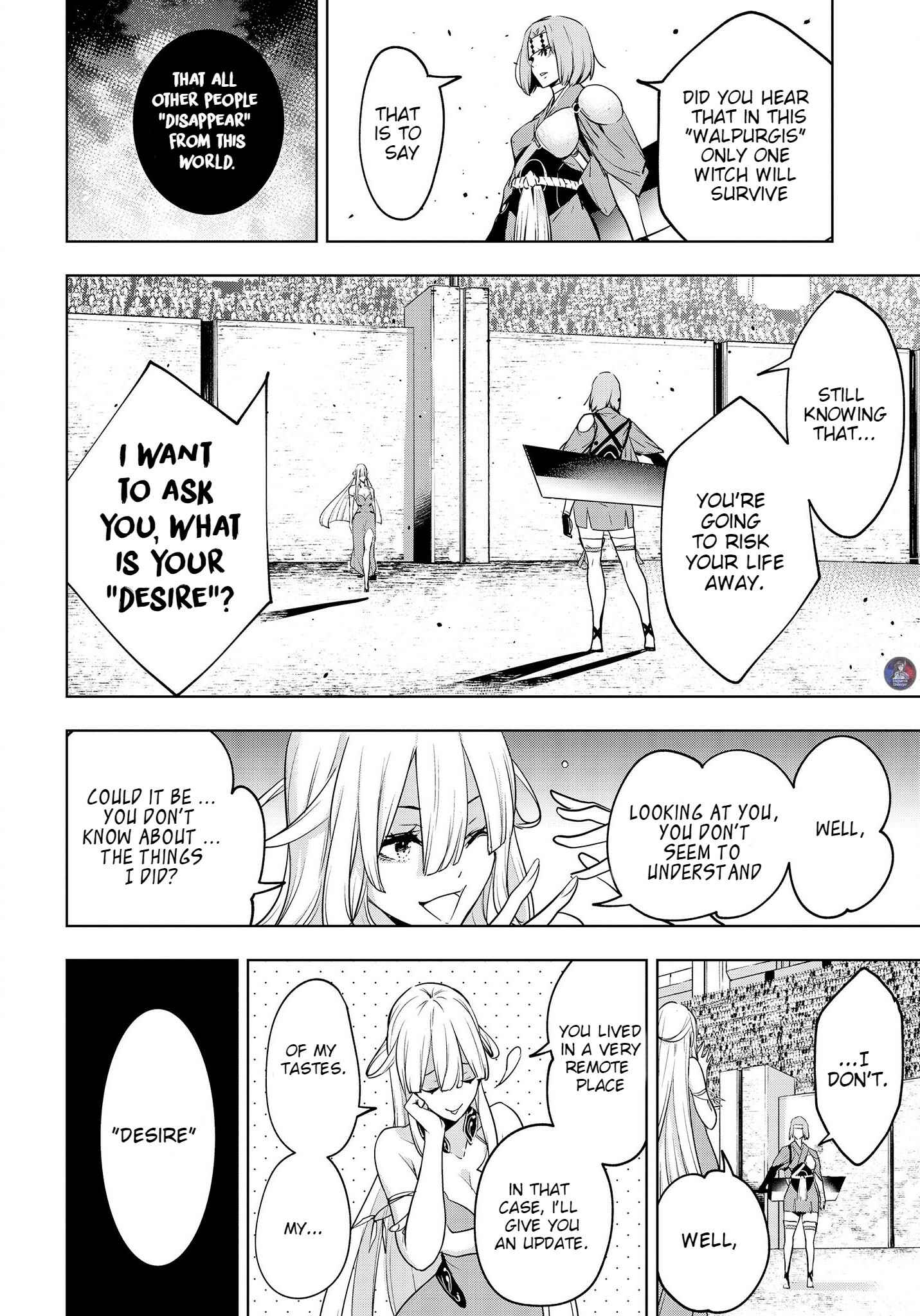 Page 19 Chapter 2 Majo Taisen - 32-nin no Isai no Majo wa Koroshiau